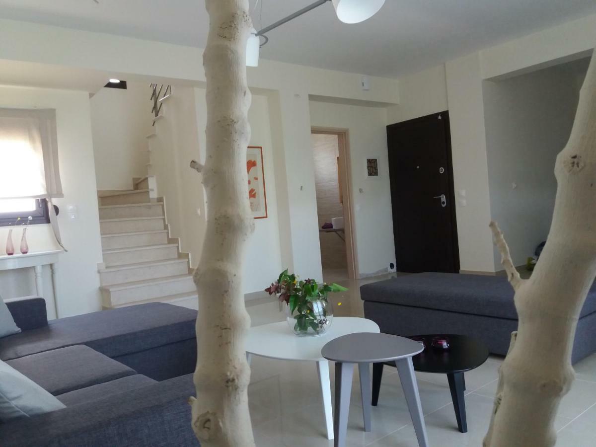 Вилла Alkyoni House In Афитос Экстерьер фото